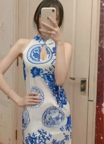 清月已经不困了写真合集与作品风格解析｜旗袍私房与日系写真