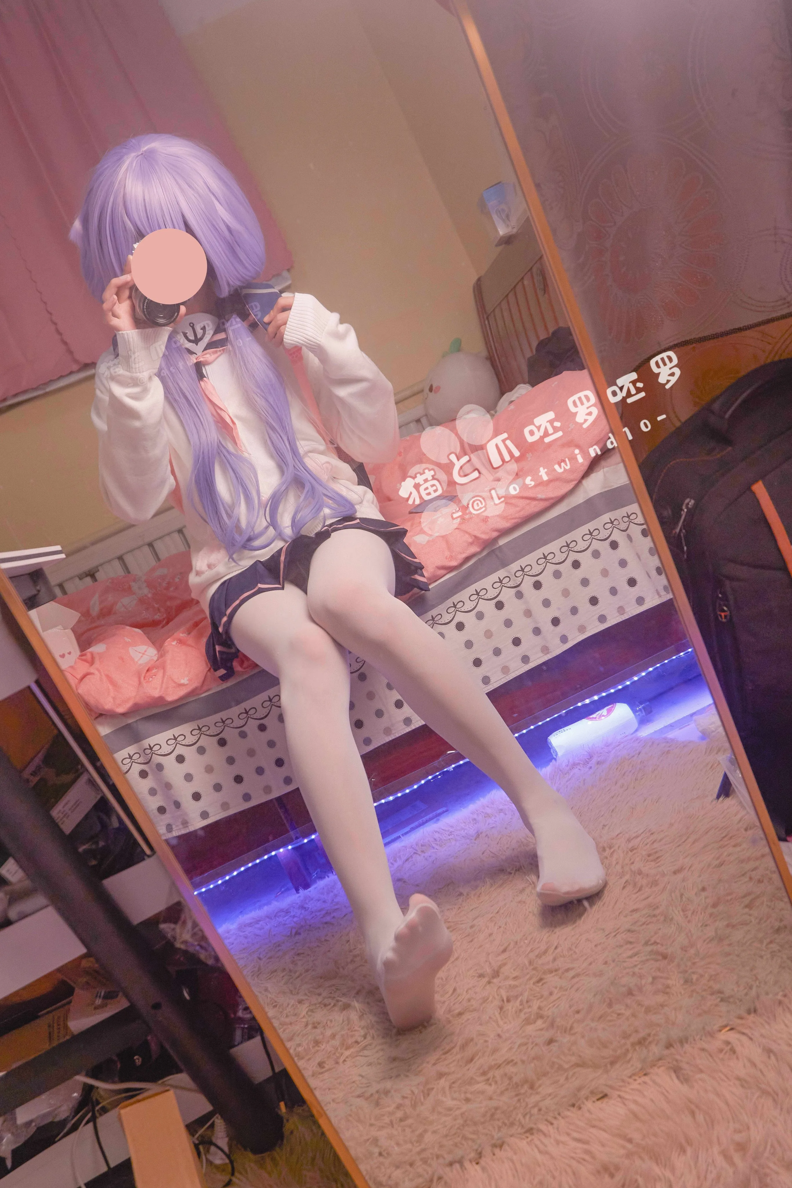 猫爪呸罗COS写真作品合集｜日系少女风与猫系角色造型解析