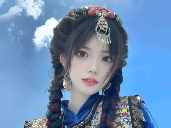 桌面美女4K高清壁纸